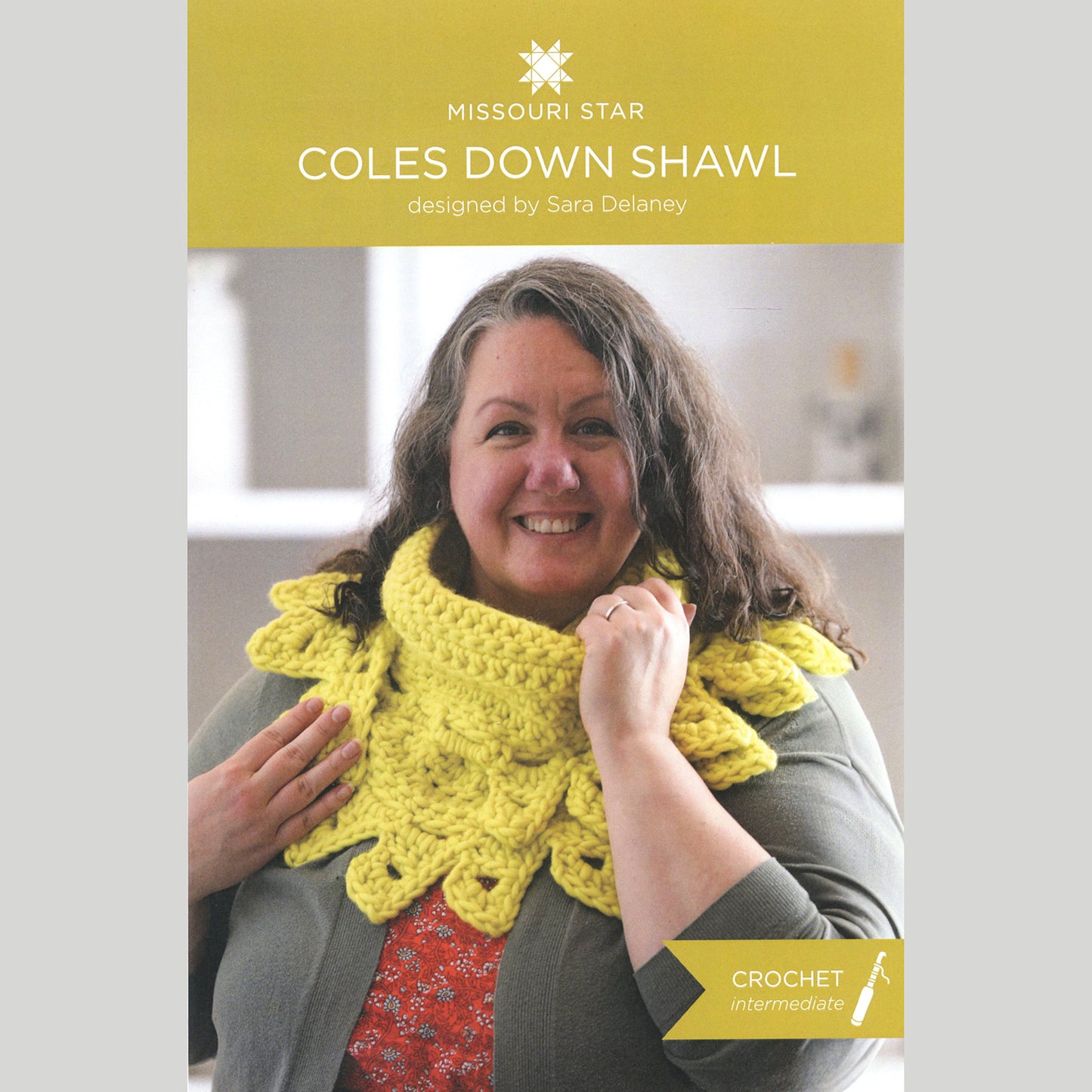Coles Down Shawl Crochet Kit - Malachite Green Alternative View #2