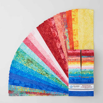 Rainbow Celebration Batiks Strips