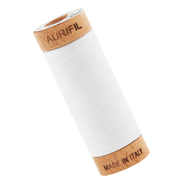 AURIfil™ 80 WT Cotton Spool Thread - White Primary Image