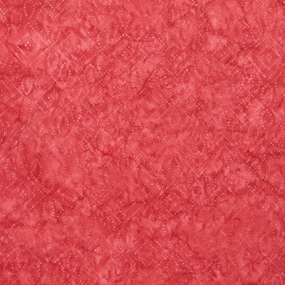 Tonga Batiks - Liberty Geo Dots Shape Red Yardage