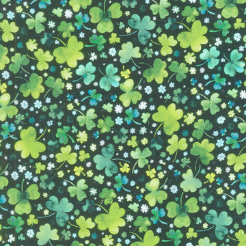 Lucky Day - Clovers Emerald Yardage Primary Image