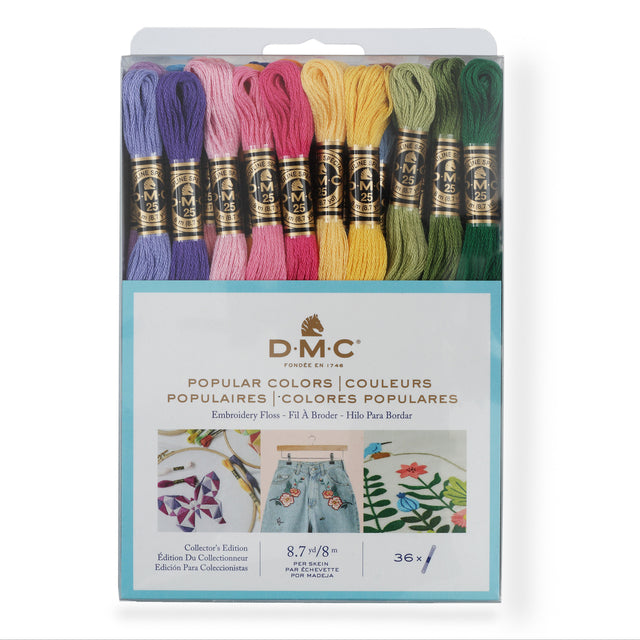 DMC Popular Colors Embroidery Floss Collection Primary Image