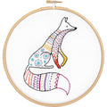 Fox Embroidery Kit Primary Image