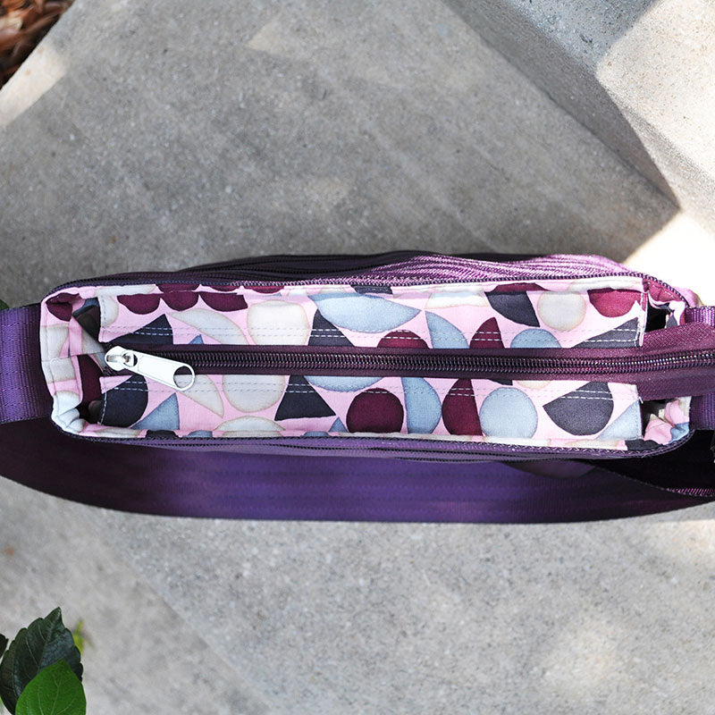 Roundabout Bag Seat Belt Kit - Tall Purple Alternative View #1