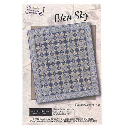 Bleu Sky Quilt Pattern