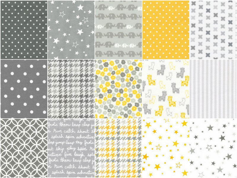 Cozy Cotton Flannels - Sunny Day ColorstoryTen Squares Alternative View #2