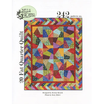 20 Fat Quarter Quilt Pattern