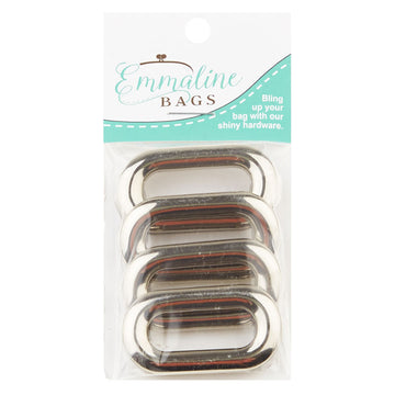 Emmaline Oblong Grommets - Set of Four Nickel Alternative View #1