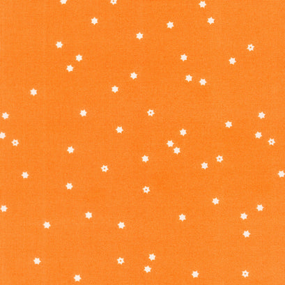 Seasons - Flowers Orange Yardage