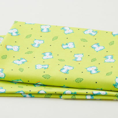 Baby Love - Tossed Owls Green 2 Yard Cut