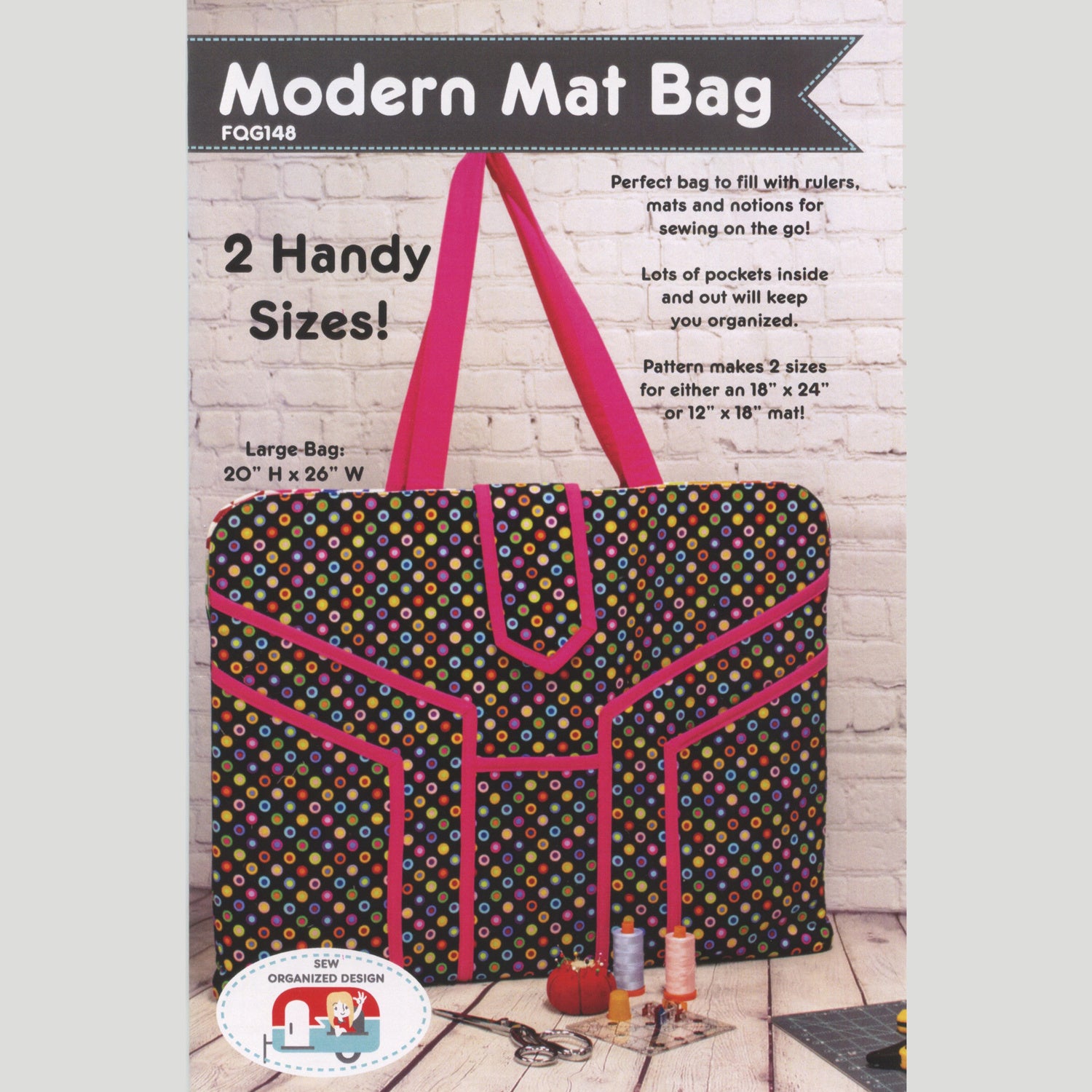 Car Seat Organizer FREE sewing pattern - Sew Modern Bags