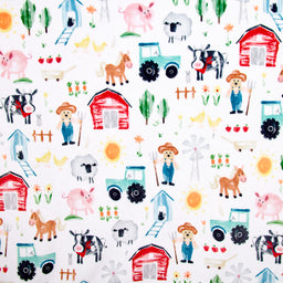 Cuddle® Prints - Farmer Teddy Multi Yardage Primary Image