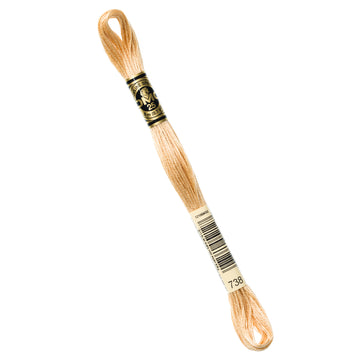 DMC Embroidery Floss - 738 Very Light Tan Primary Image