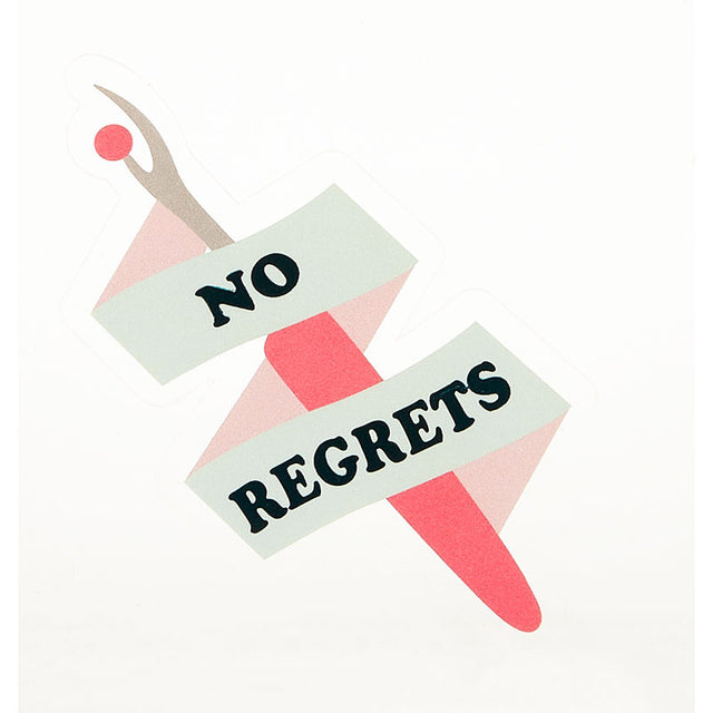 MSQC No Regrets Decal Primary Image