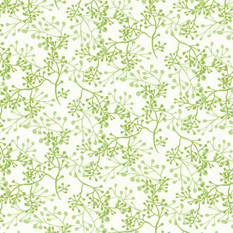 Pansy's Posies - Spring Bunch Cream Yardage