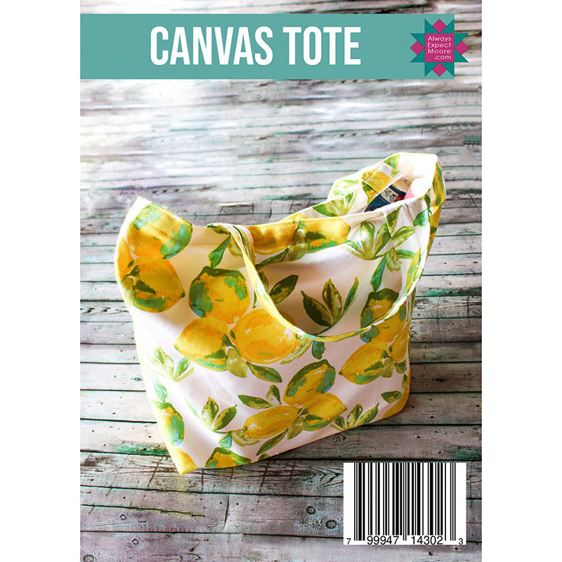 Canvas Tote Postcard Pattern Primary Image
