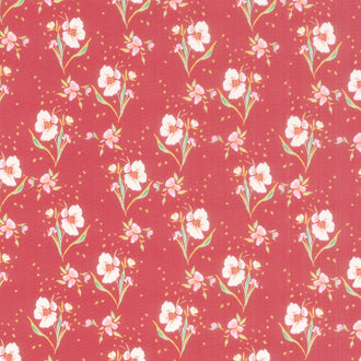 Charlotte - Dancing Grace Rouge Yardage