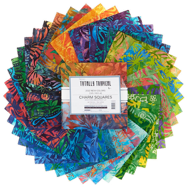 Artisan Batiks - Totally Tropical Charm Pack Primary Image