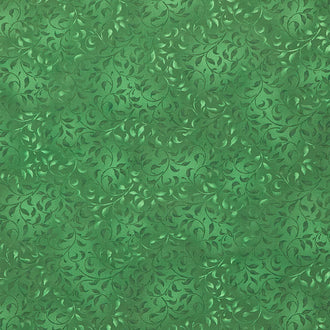 Wilmington Essentials - Climbing Vine Emerald Green Yardage