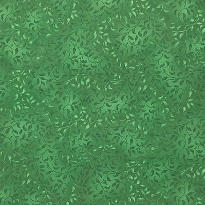 Wilmington Essentials - Climbing Vine Emerald Green Yardage
