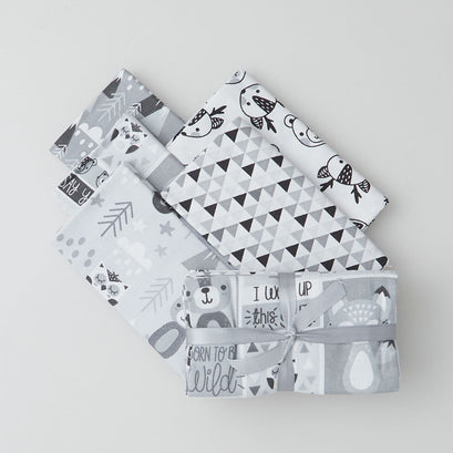 Cute Animals Favorites 5 Piece Fat Quarter Bundle