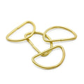D-Rings - 1-1/2" Gold