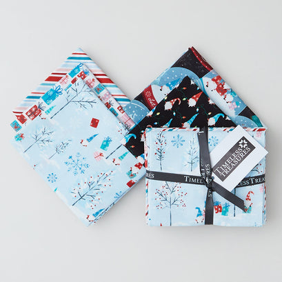 Gnome for Christmas Fat Quarter Bundle