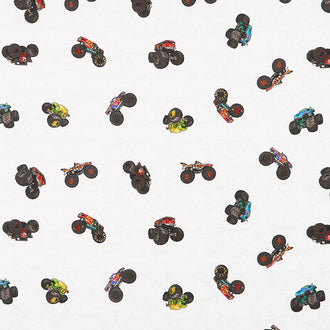 Hot Wheels Monster Trucks - Small Trucks White Yardage