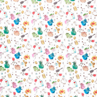 Disney Princess - Princess Icon Toss Multi Yardage