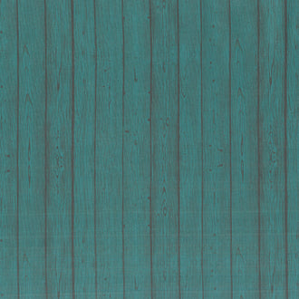Quiet Reflections Wooden Plank - Teal Bridgewater Yardage