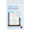 Interlocking Dresden Circle 18" Embroidery Quilt Blocks Set Alternative View #4