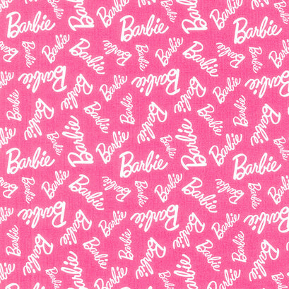 Barbie Girl - Toss Hot Pink Yardage