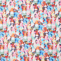 Sew Many Gnomes - Packed Sewing Gnomes Multi Yardage Primary Image