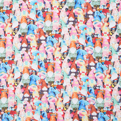Sew Many Gnomes - Packed Sewing Gnomes Multi Yardage