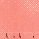 Lighthearted - Heart Dot Pink Yardage Primary Image