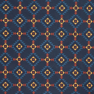 Santa Fe - Triangles Navy Yardage