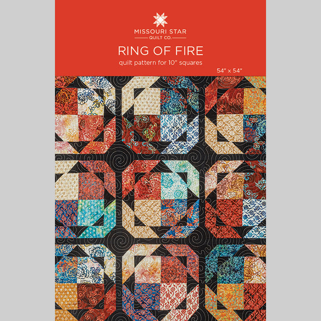 Ring of Fire Quilt Pattern by Missouri Star