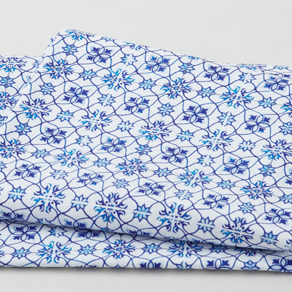 Global Traveler - Blue Geo 2 Yard Cut