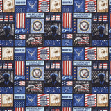 Military - Navy Block Multi Yardage Primary Image