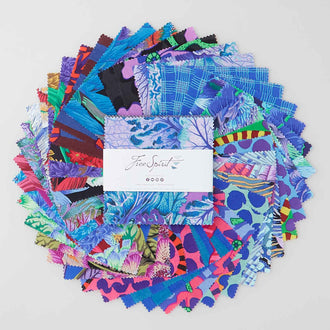 Kaffe Fassett Collective - August 2023 Cool Colorway Charm Pack