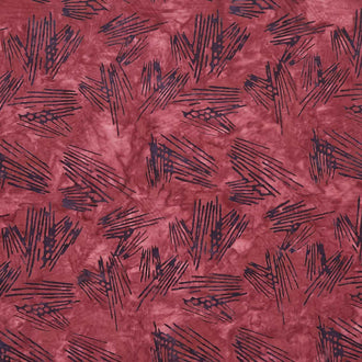 Chromatic Batiks - Lines Pink Sangria Yardage