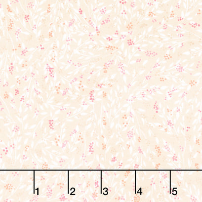 Unicorn Meadow - Sprigs Cream Yardage