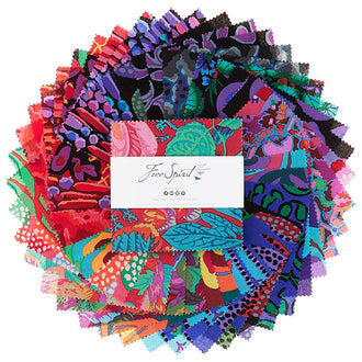 Kaffe Fassett Collective - February 2023 Darker Colorway Charm Pack