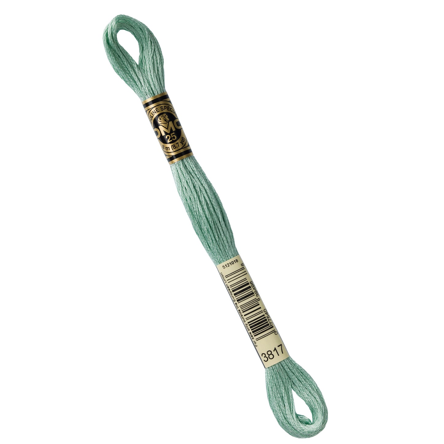 DMC Embroidery Floss - 3817 Light Celadon Green Primary Image