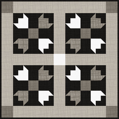 Flat Iron Mini Quilt Kit