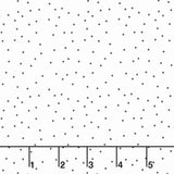 Black Tie - Dots Off White Yardage Primary Image