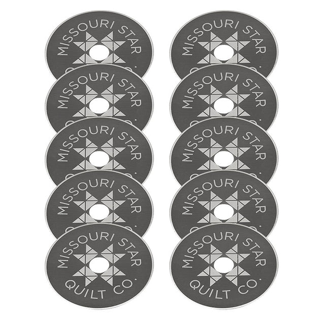 45mm Quilter's Cut Rotary Blades - 10 pack