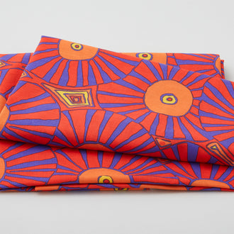 Kaffe Fassett - August 2022 Brollies Red 2 Yard Cut