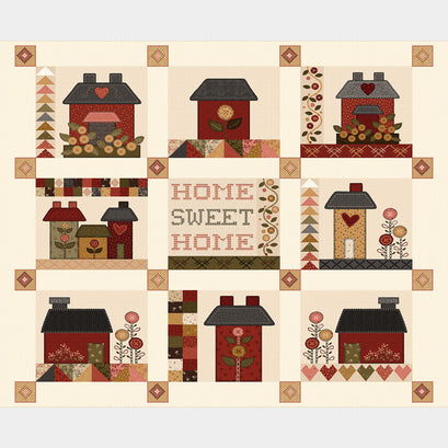 Home Sweet Home - Home Sweet Home Cream Panel Yardage