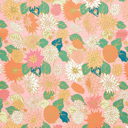 In the Garden - Dahlia Love Petal Yardage